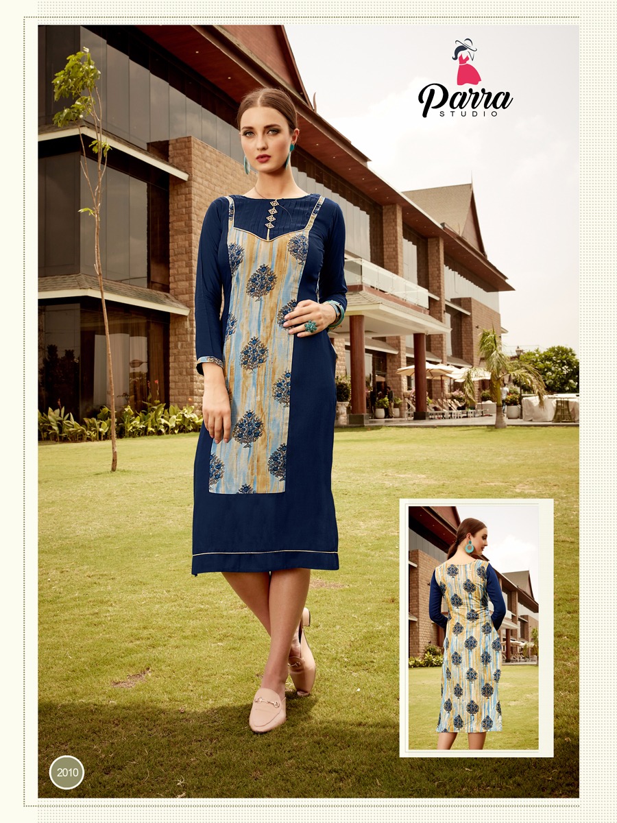 Parra studio presents panchi tunic style kurtis concept