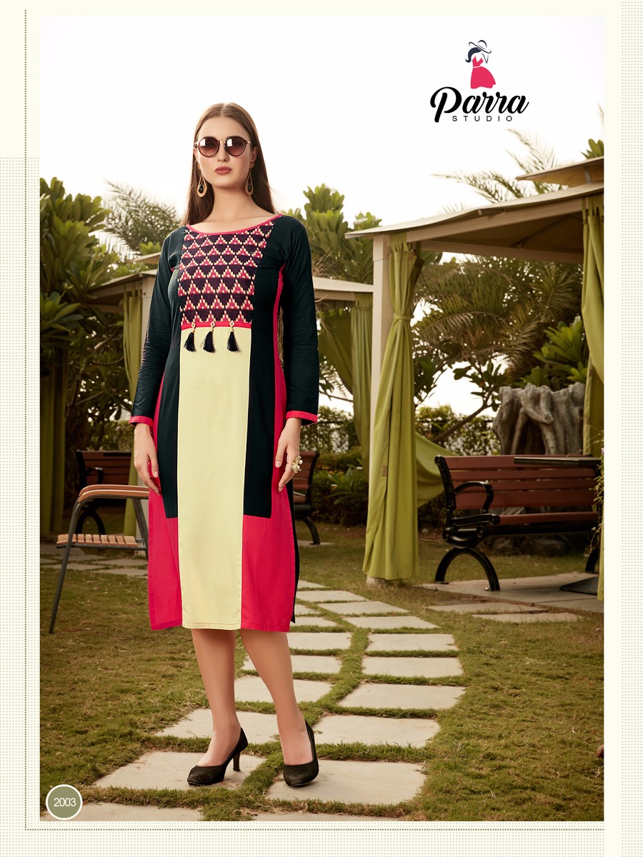 Parra studio presents panchi tunic style kurtis concept