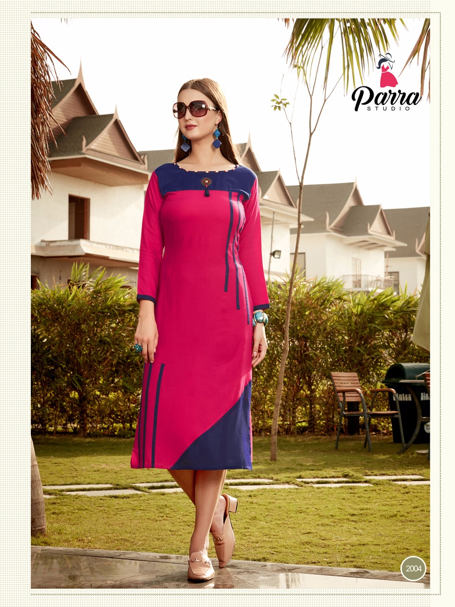 Parra studio presents panchi tunic style kurtis concept