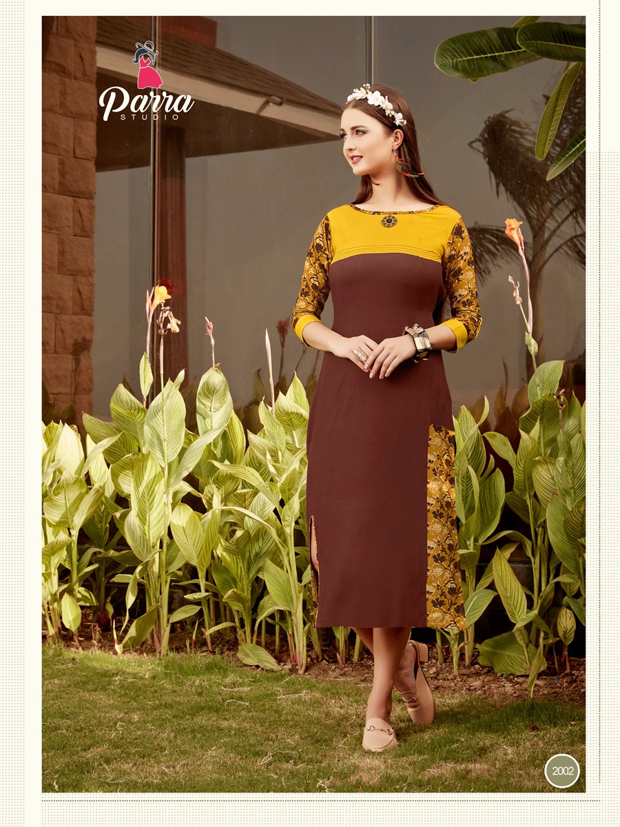 Parra studio presents panchi tunic style kurtis concept