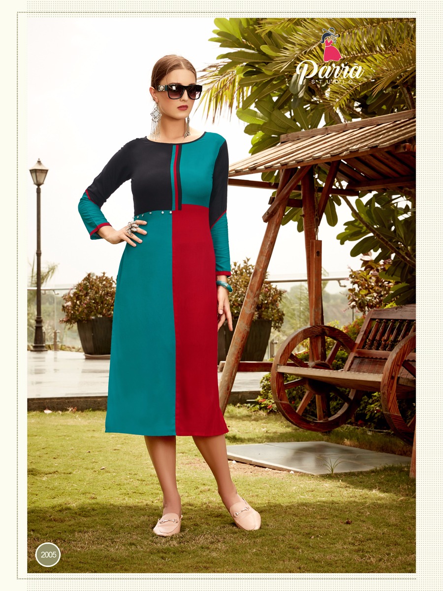 Parra studio presents panchi tunic style kurtis concept