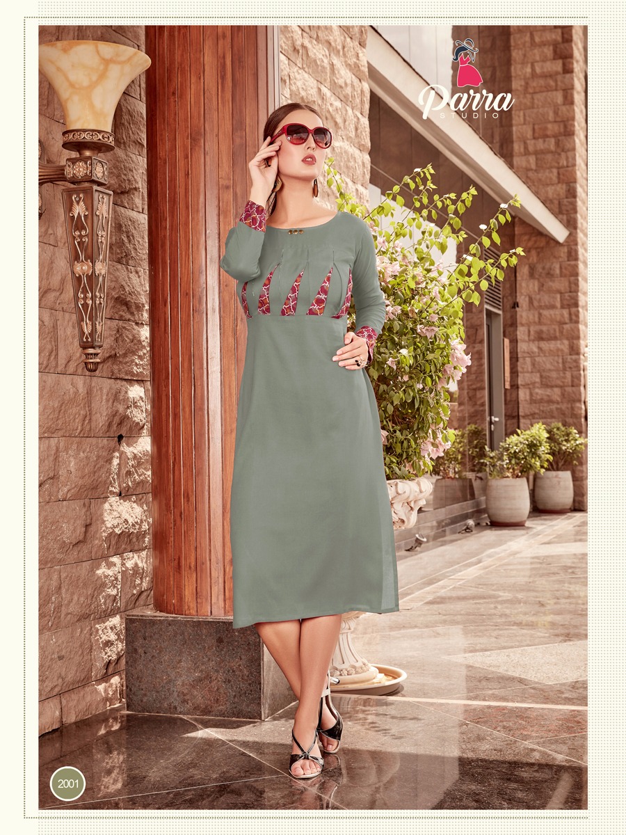 Parra studio presents panchi tunic style kurtis concept