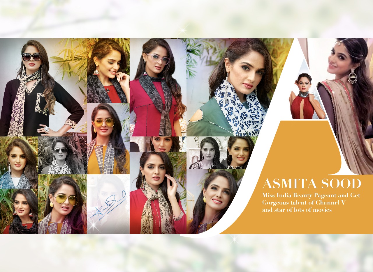 Rani trendz presents lime lite 2 exclusive Fancy collection of kurtis with scarf