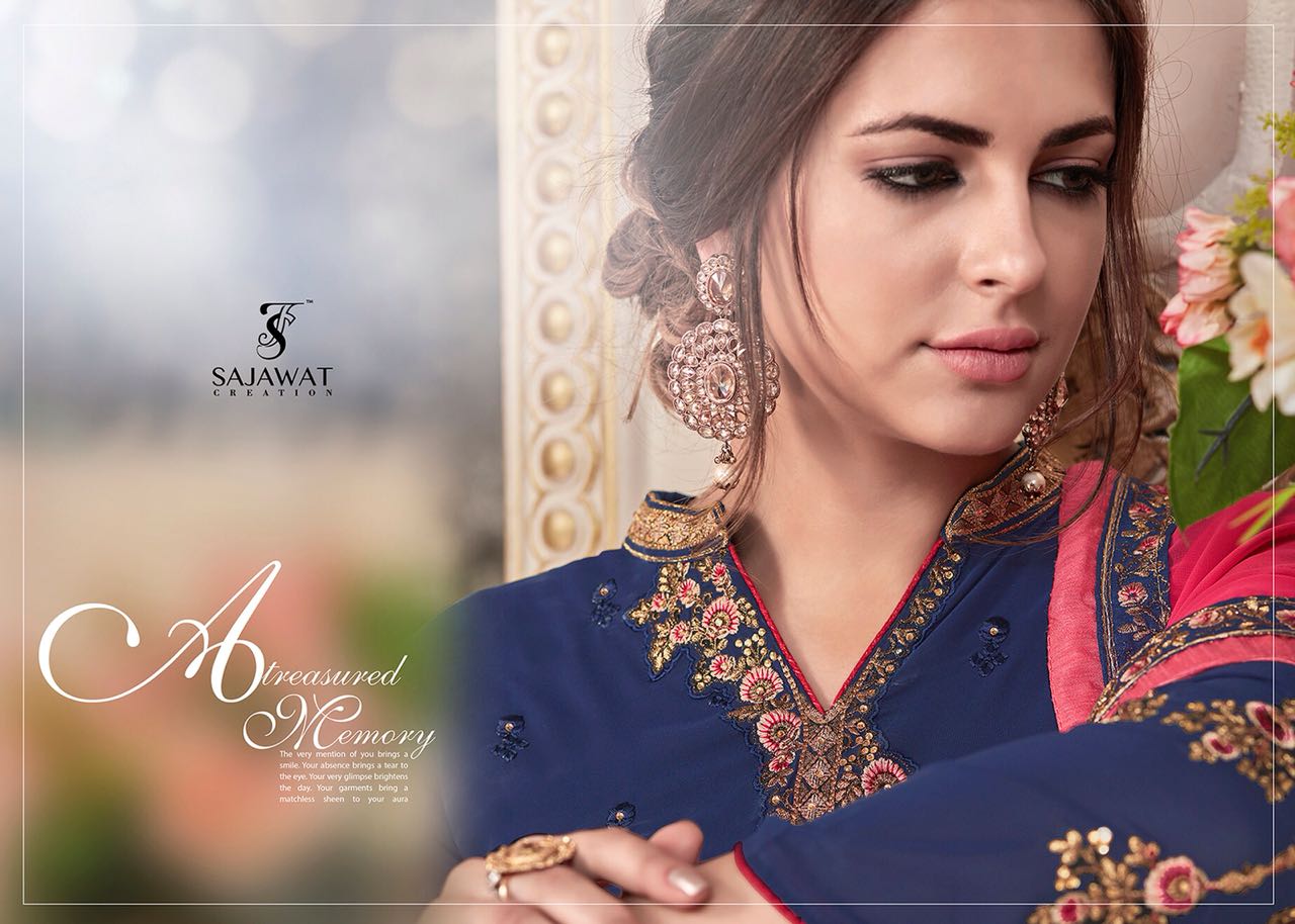 Sajawat creation  launching Nayra vol 3 exclusive  collection of salwar kameez