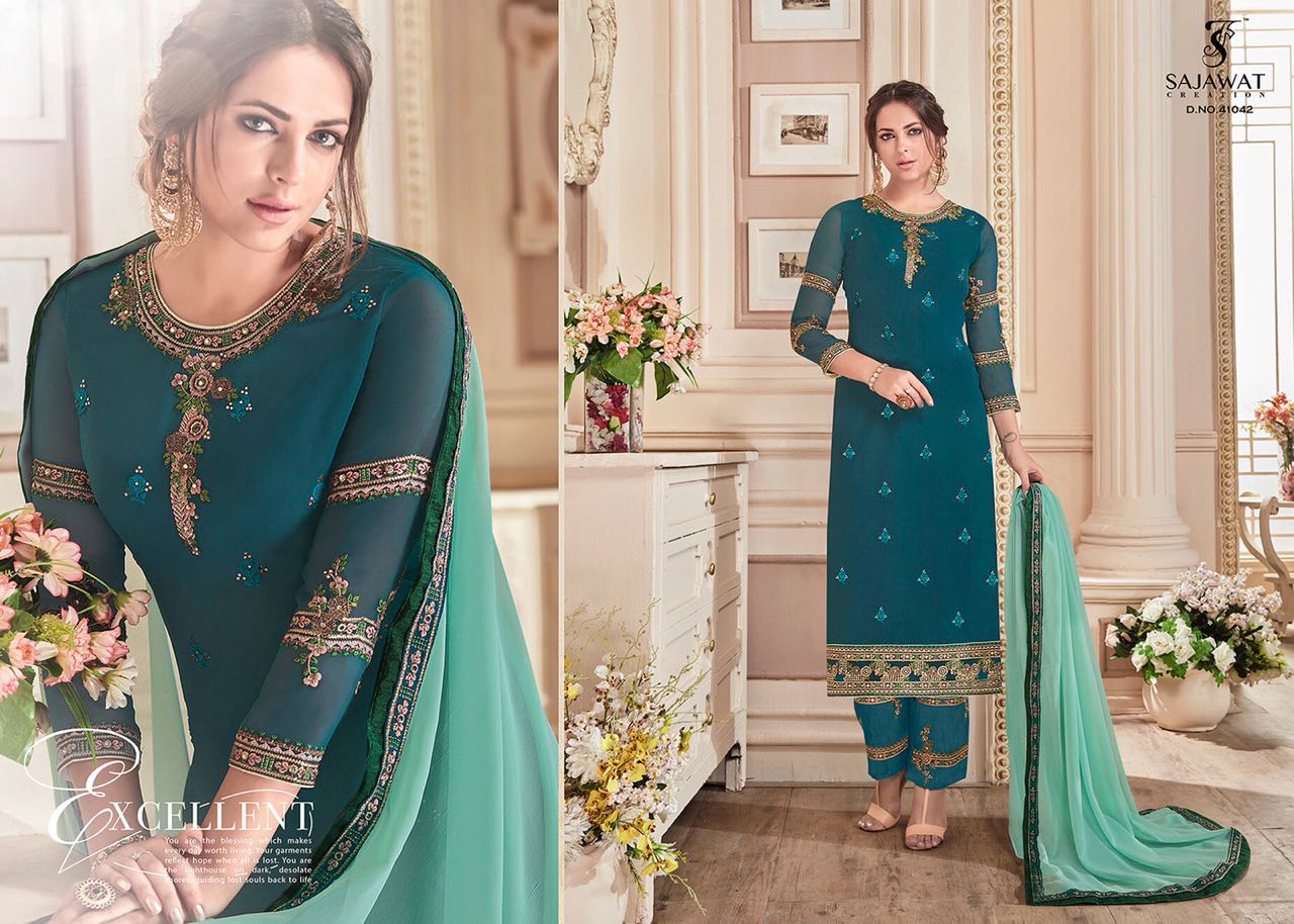 Sajawat creation  launching Nayra vol 3 exclusive  collection of salwar kameez