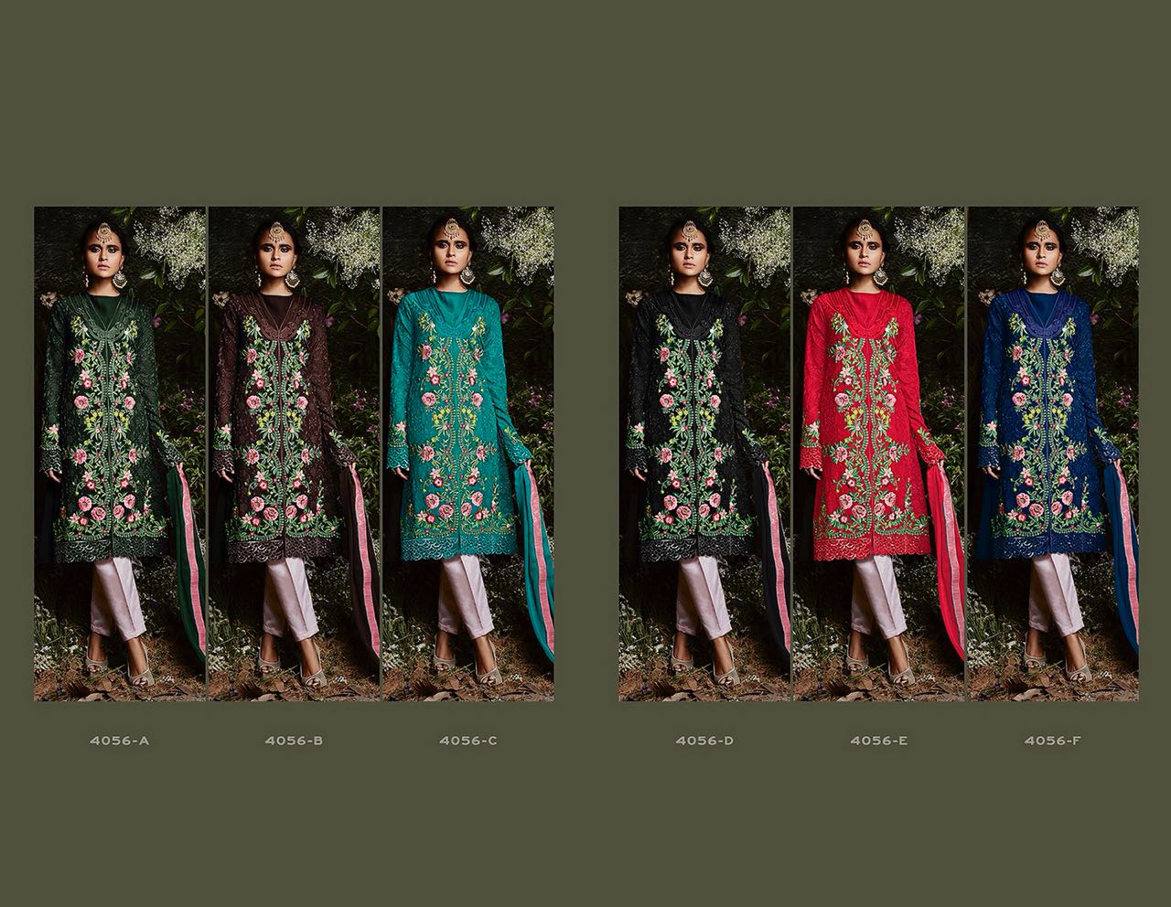 Sajawat creation  launching taj platinum fabulous collection of salwar kameez