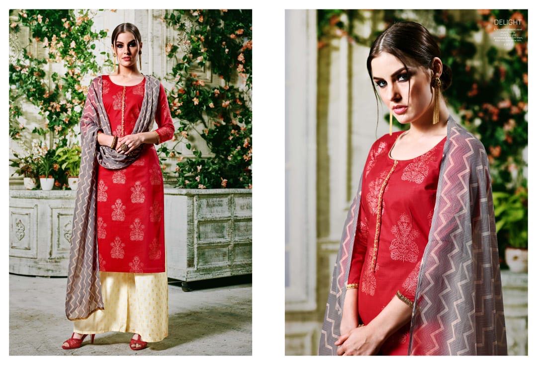 Sargam prints Launch delight casual stylish wear salwar kameez collection