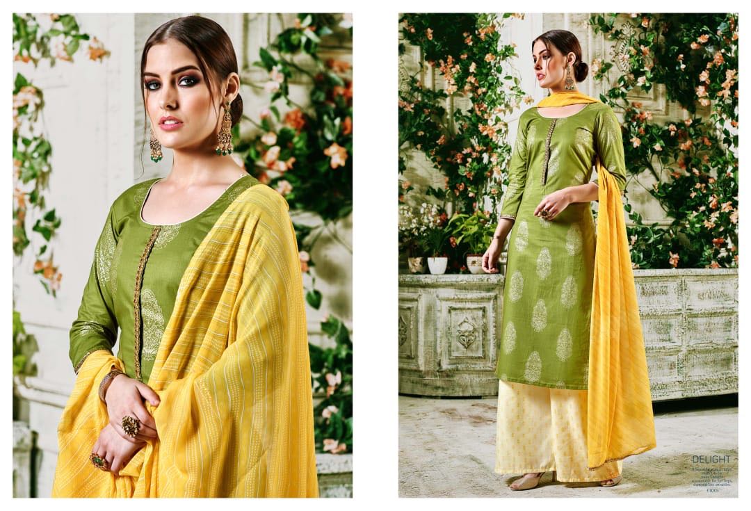 Sargam prints Launch delight casual stylish wear salwar kameez collection