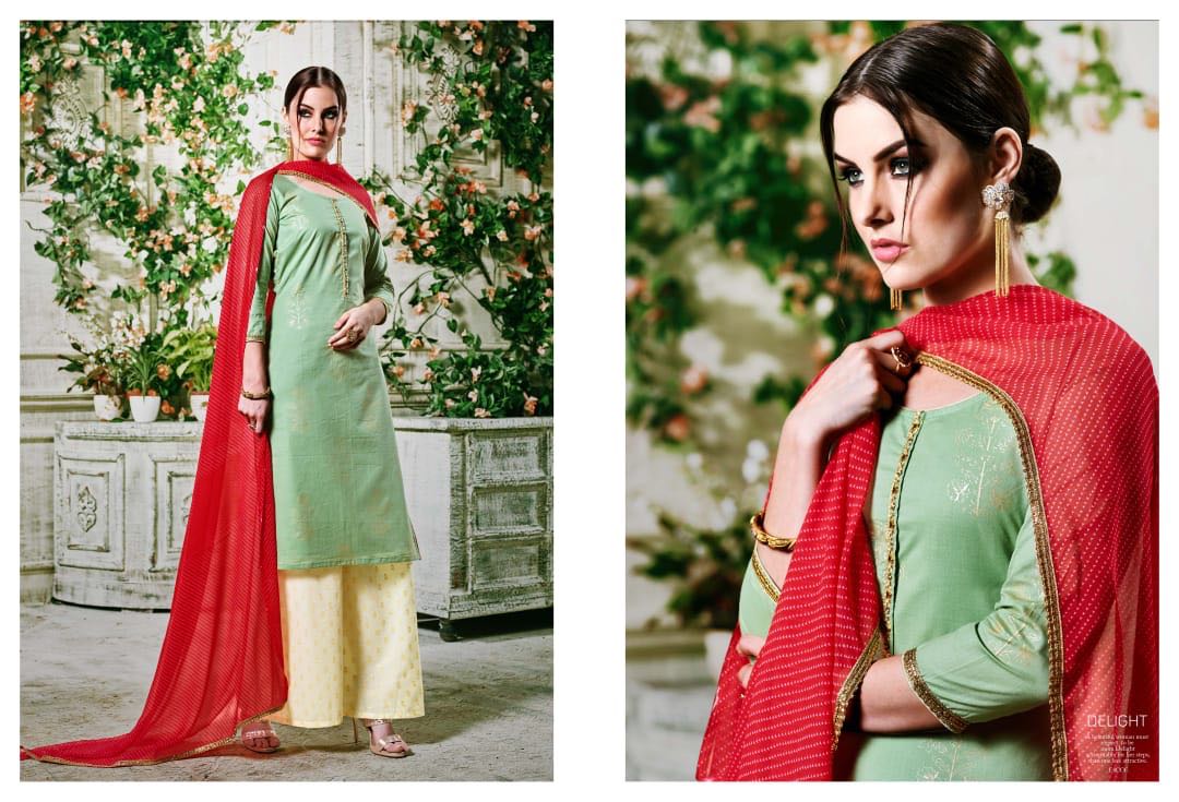 Sargam prints Launch delight casual stylish wear salwar kameez collection