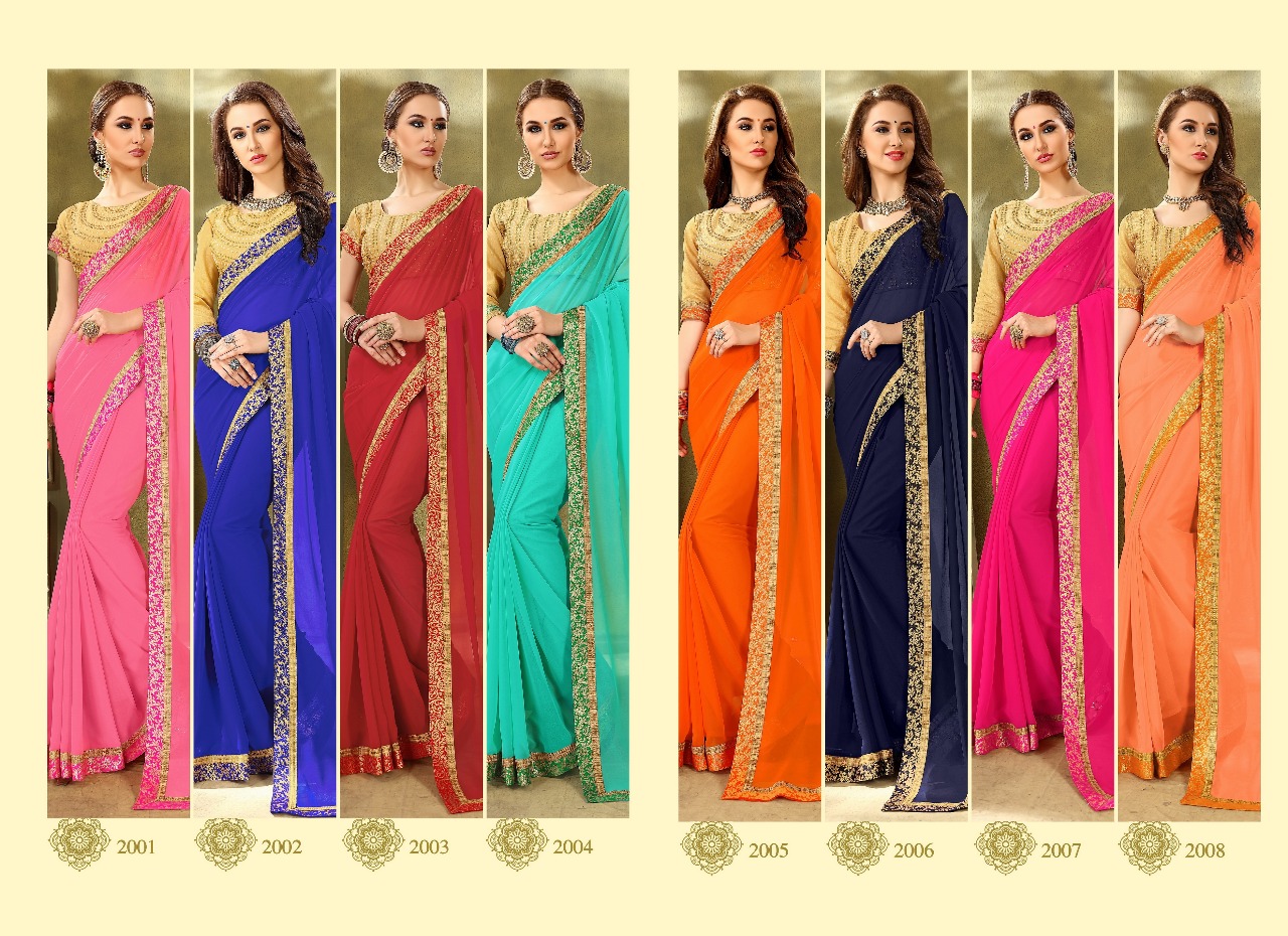 Saroj presents forever simple elegant look Sarees concept