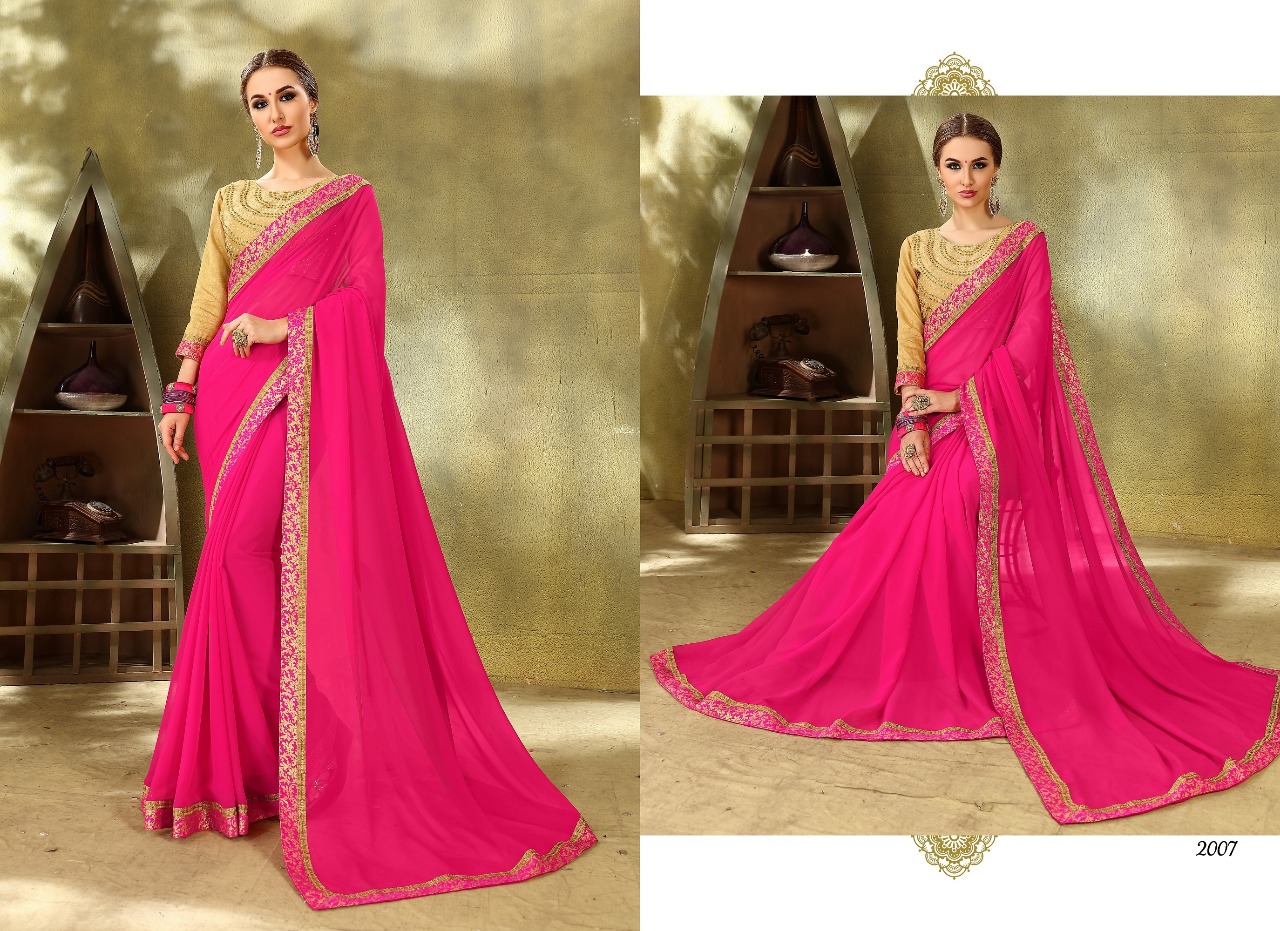 Saroj presents forever simple elegant look Sarees concept