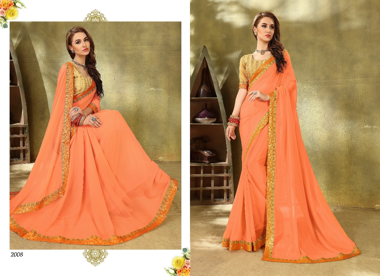 Saroj presents forever simple elegant look Sarees concept