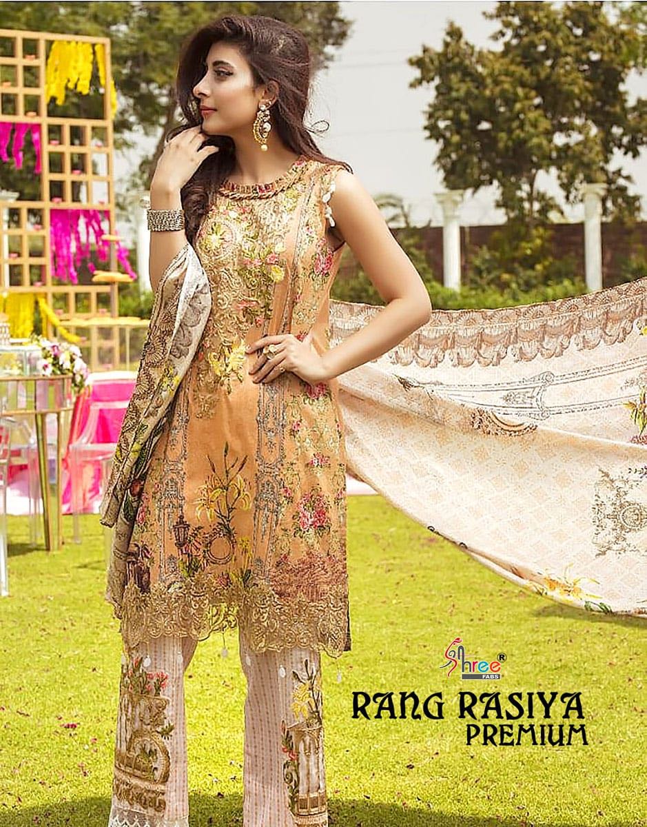 Shree fabs presenting Rang rasiya premium exclusive stylish collection of salwar kameez