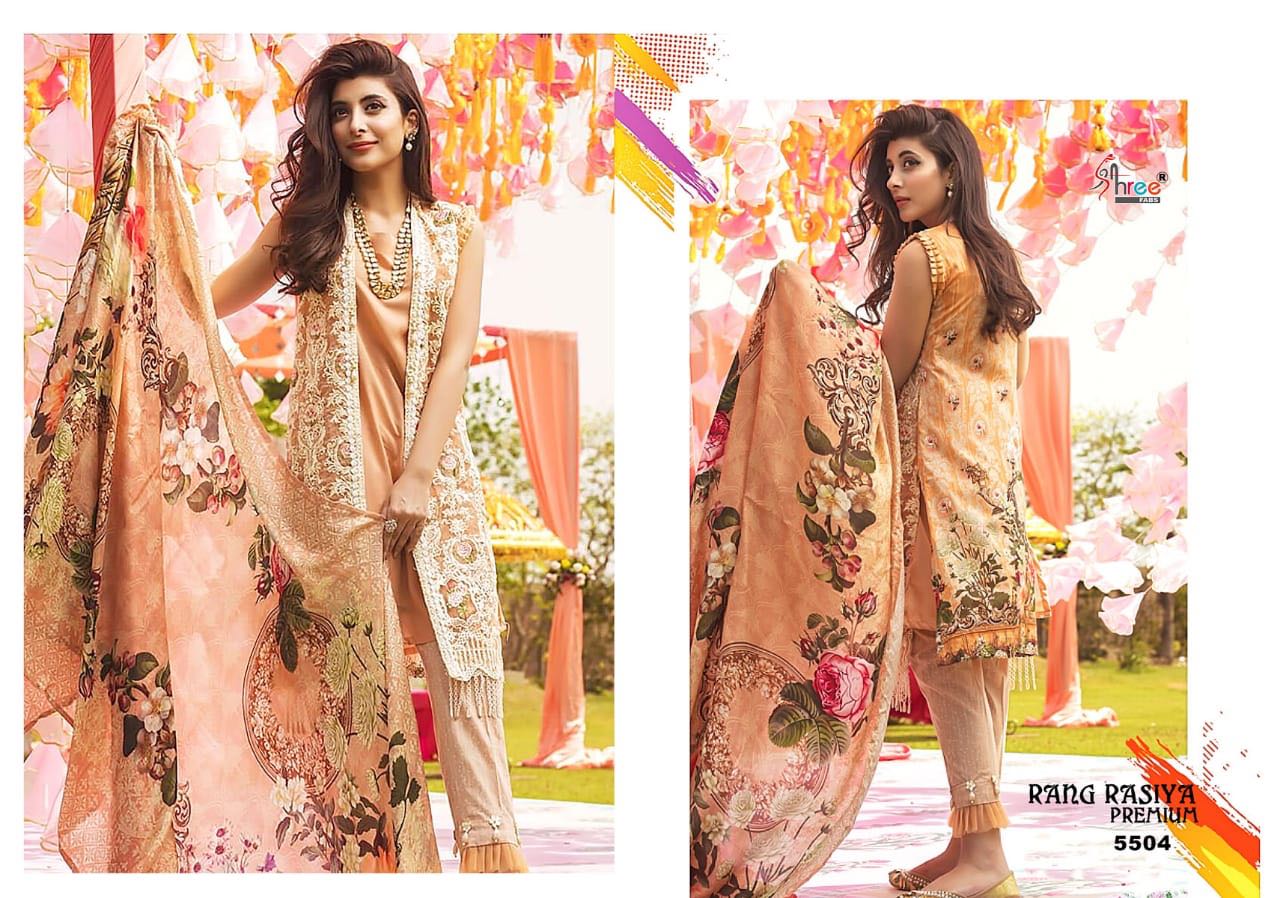 Shree fabs presenting Rang rasiya premium exclusive stylish collection of salwar kameez