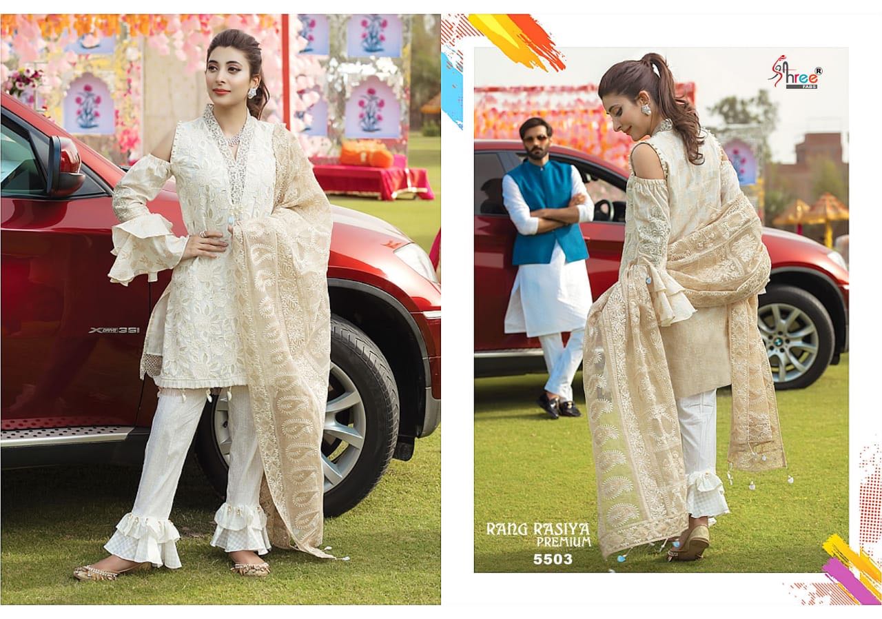 Shree fabs presenting Rang rasiya premium exclusive stylish collection of salwar kameez