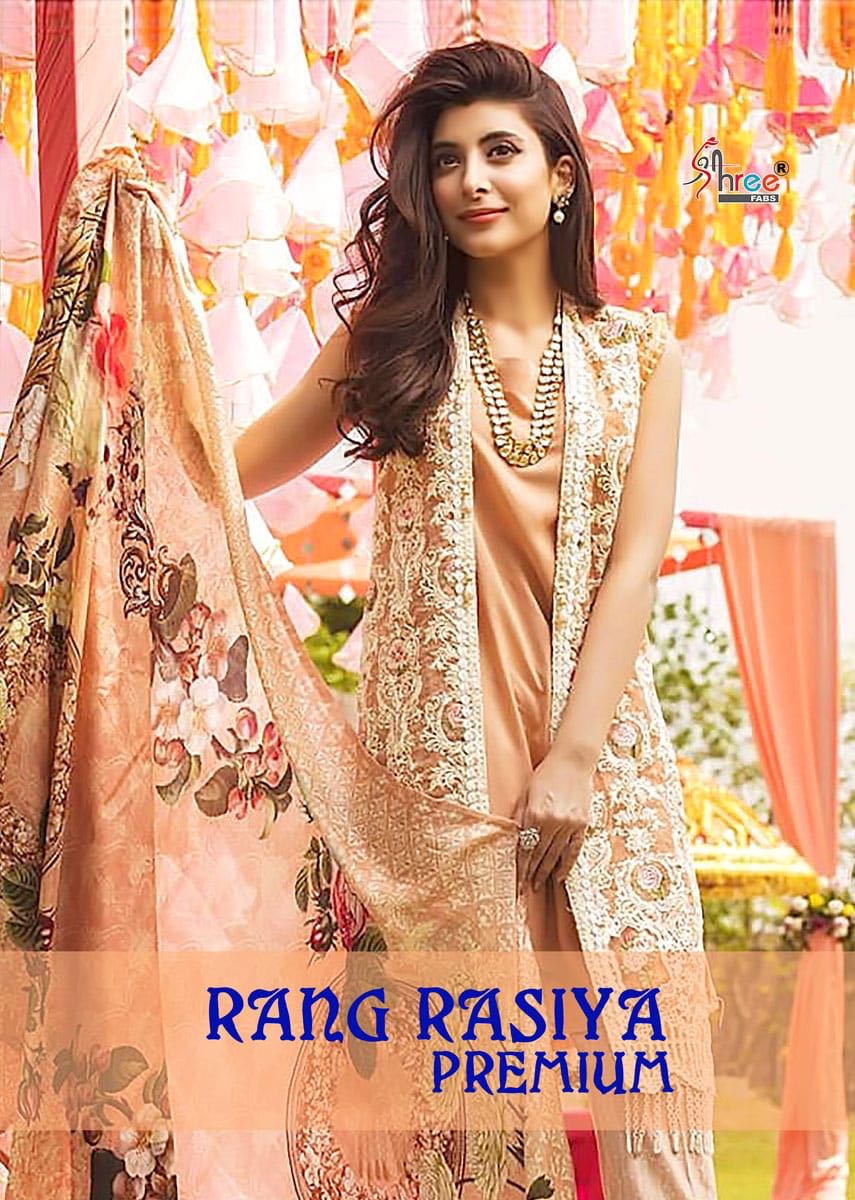 Shree fabs presenting Rang rasiya premium exclusive stylish collection of salwar kameez