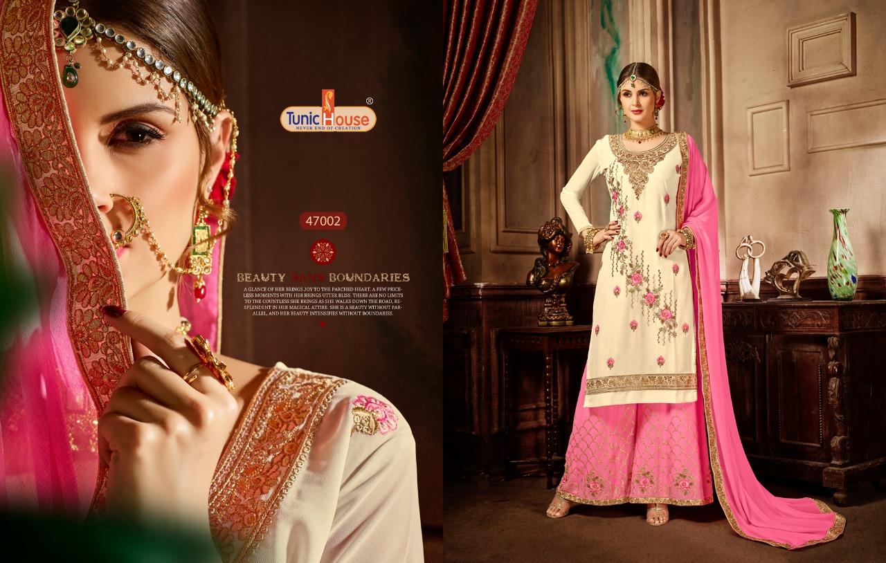 Tunic house pressnts lado festival lastest collection of salwar kameez