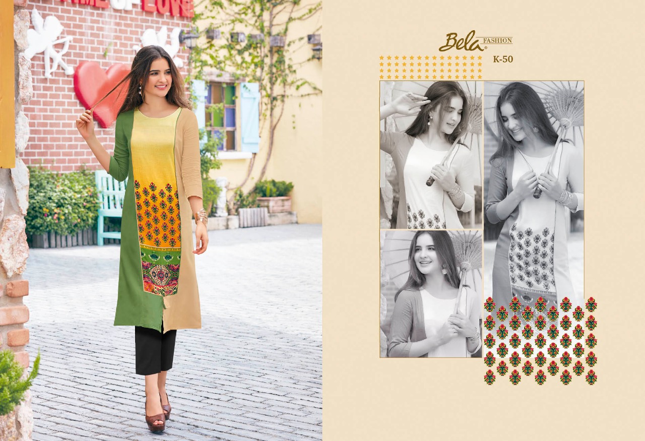 Bela fashion Presents lifestyle 3 casual ready to wear kurtis concept