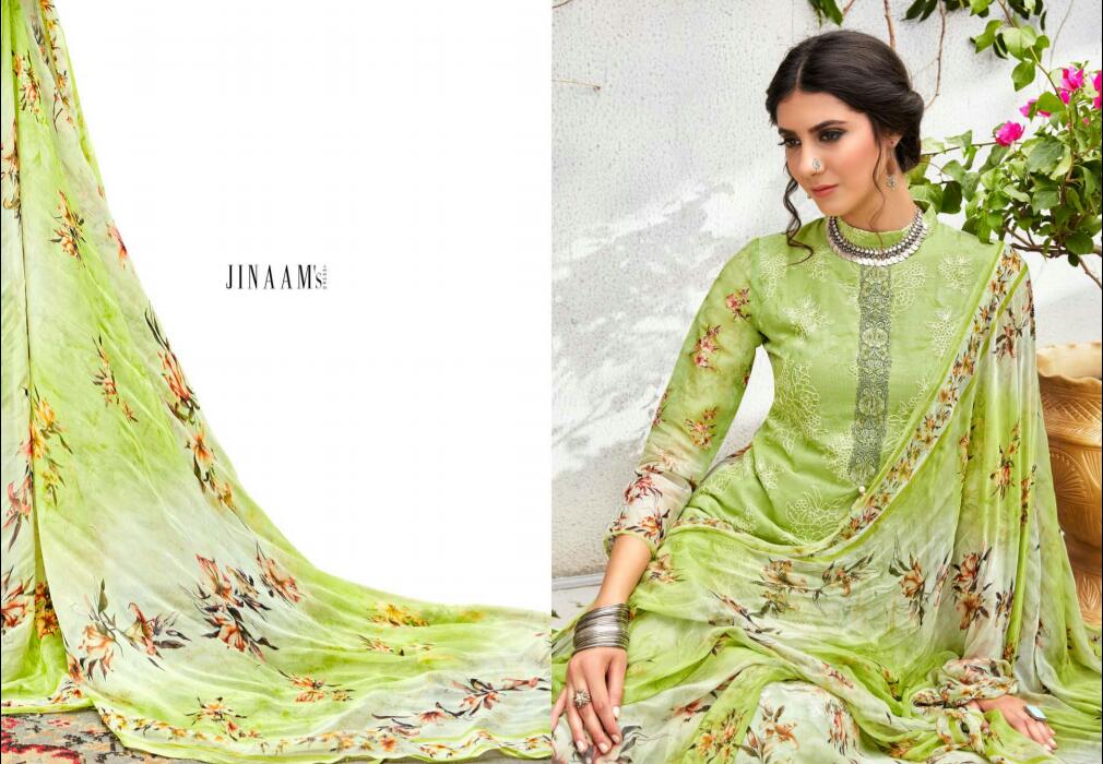 Jinaam dress p LTD presents Lovely digital printed collection of salwar kameez