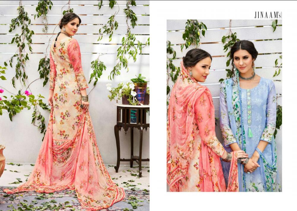 Jinaam dress p LTD presents Lovely digital printed collection of salwar kameez