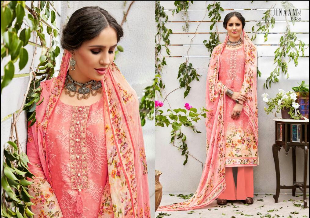 Jinaam dress p LTD presents Lovely digital printed collection of salwar kameez