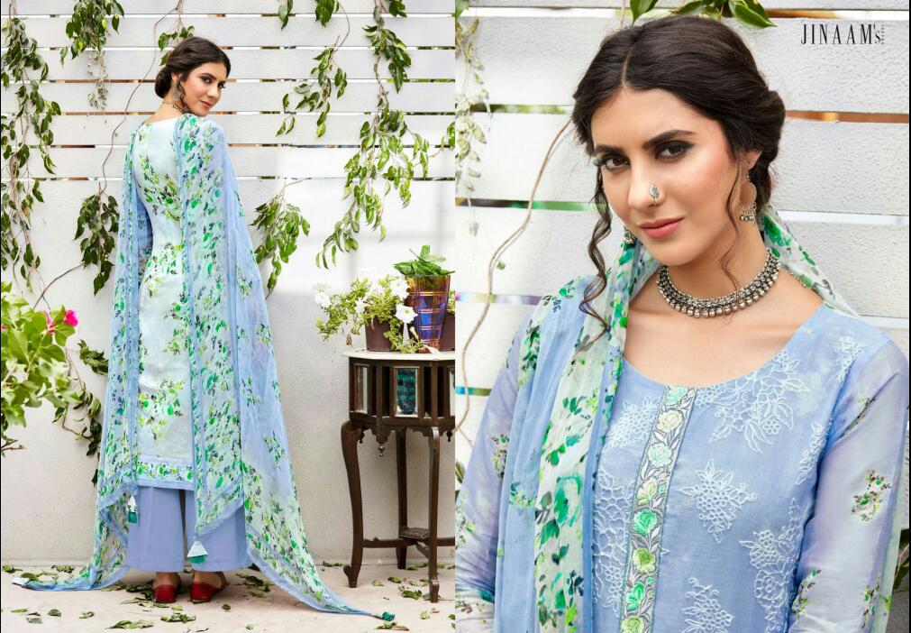 Jinaam dress p LTD presents Lovely digital printed collection of salwar kameez