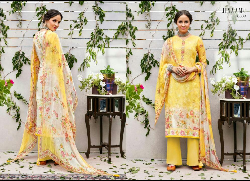 Jinaam dress p LTD presents Lovely digital printed collection of salwar kameez