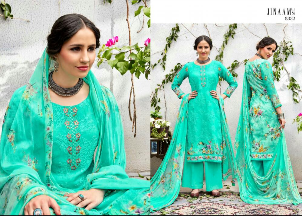 Jinaam dress p LTD presents Lovely digital printed collection of salwar kameez