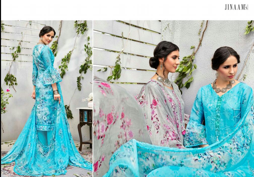 Jinaam dress p LTD presents Lovely digital printed collection of salwar kameez