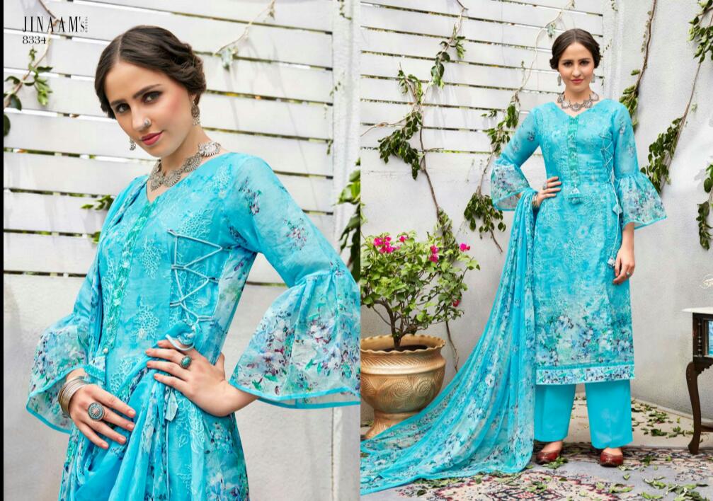 Jinaam dress p LTD presents Lovely digital printed collection of salwar kameez