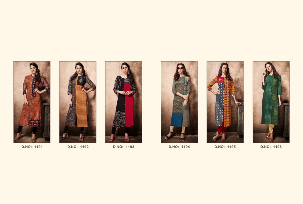 Rangoon presents libra casual ready to wear kurtis collection