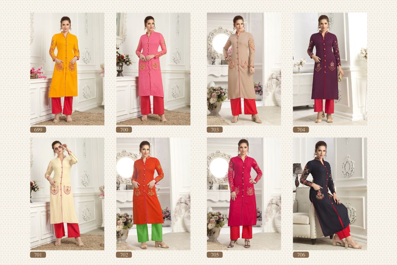 Rani trendz presents city light 2 Beautiful heavy collection of Kurtis