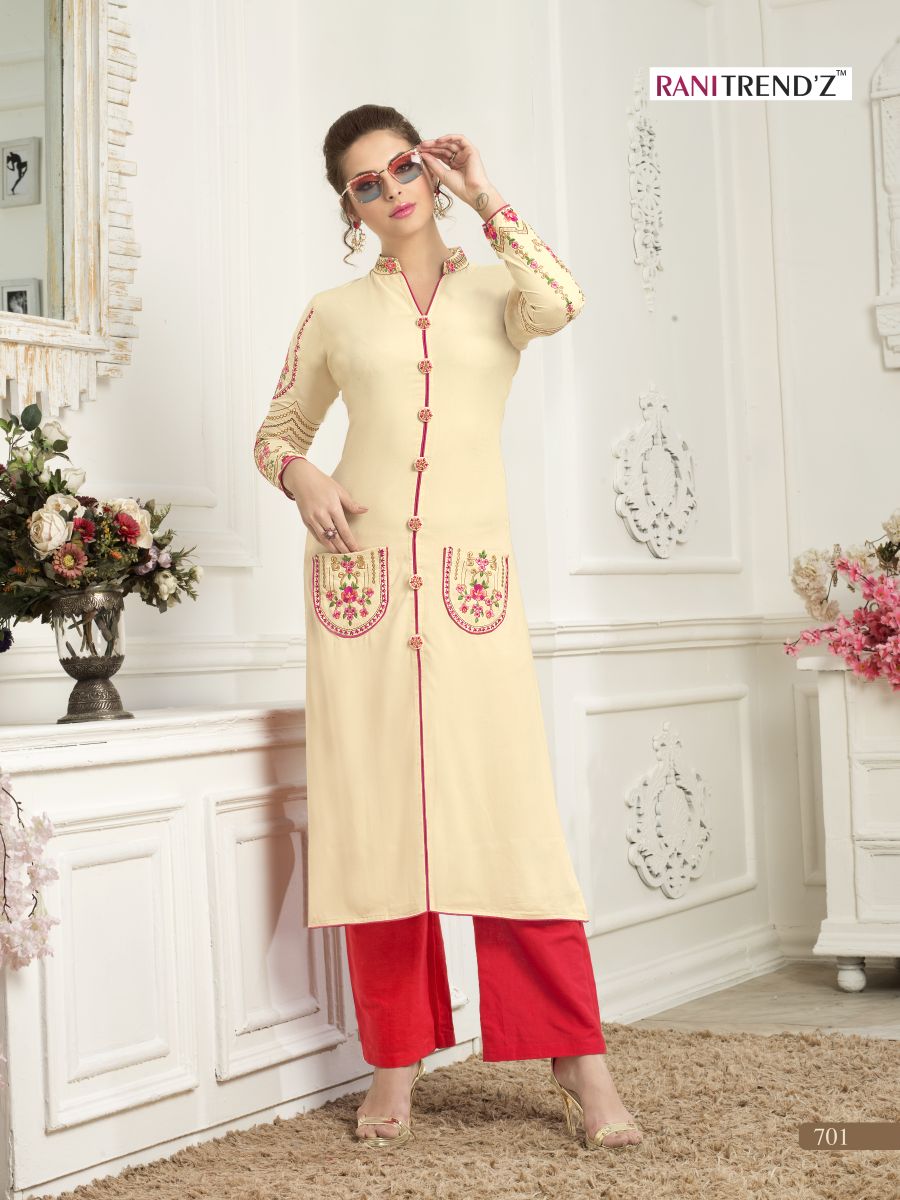 Rani trendz presents city light 2 Beautiful heavy collection of Kurtis