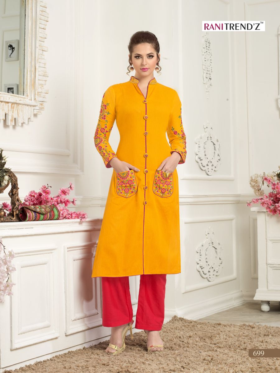 Rani trendz presents city light 2 Beautiful heavy collection of Kurtis