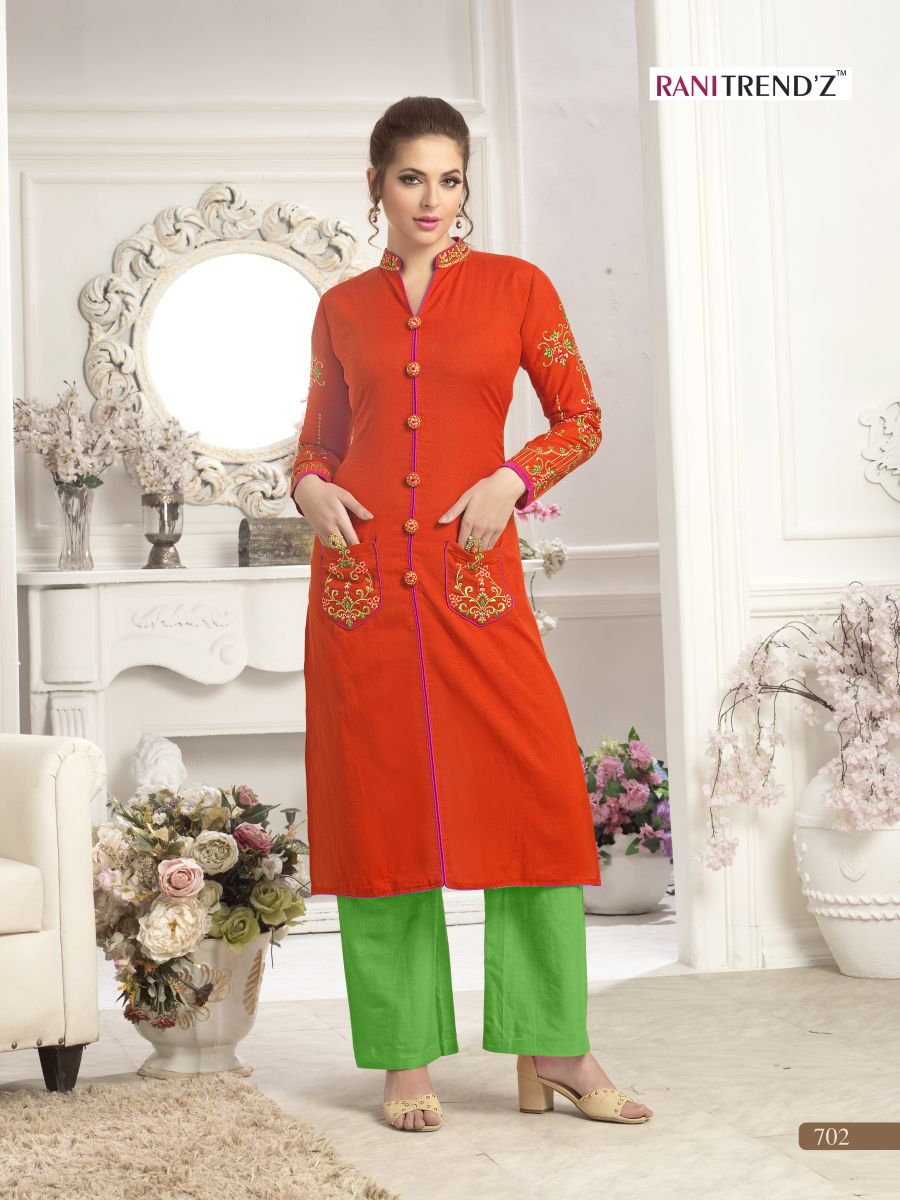 Rani trendz presents city light 2 Beautiful heavy collection of Kurtis