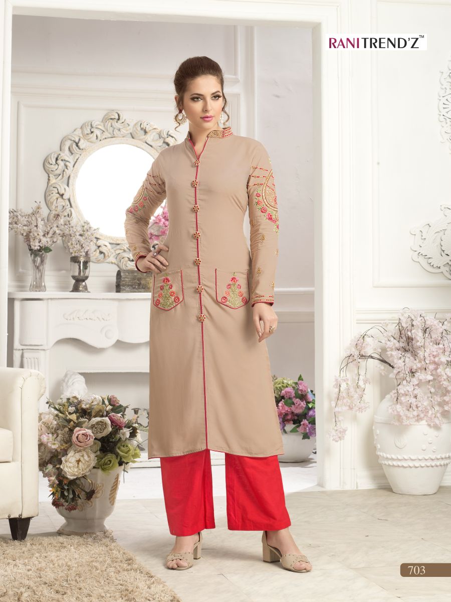 Rani trendz presents city light 2 Beautiful heavy collection of Kurtis