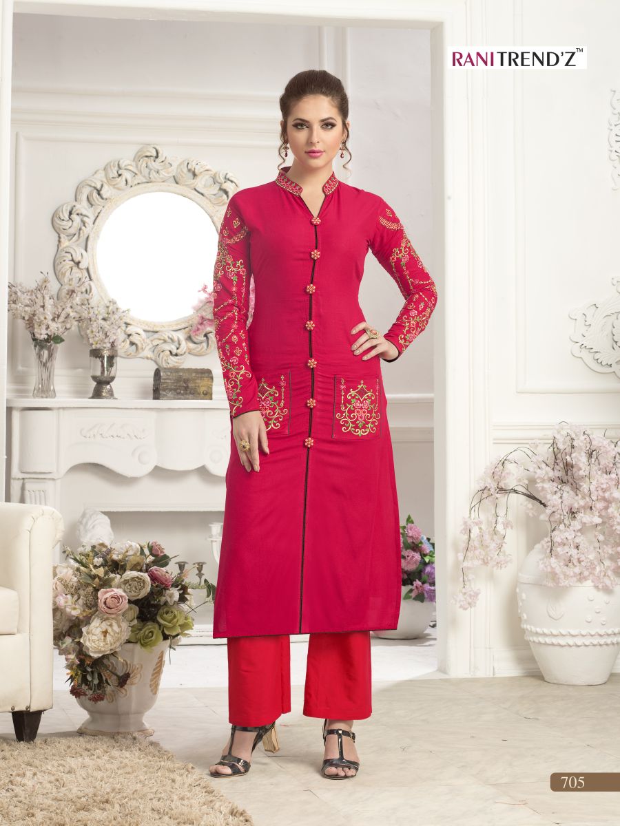 Rani trendz presents city light 2 Beautiful heavy collection of Kurtis