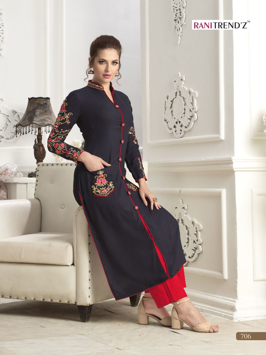 Rani trendz presents city light 2 Beautiful heavy collection of Kurtis