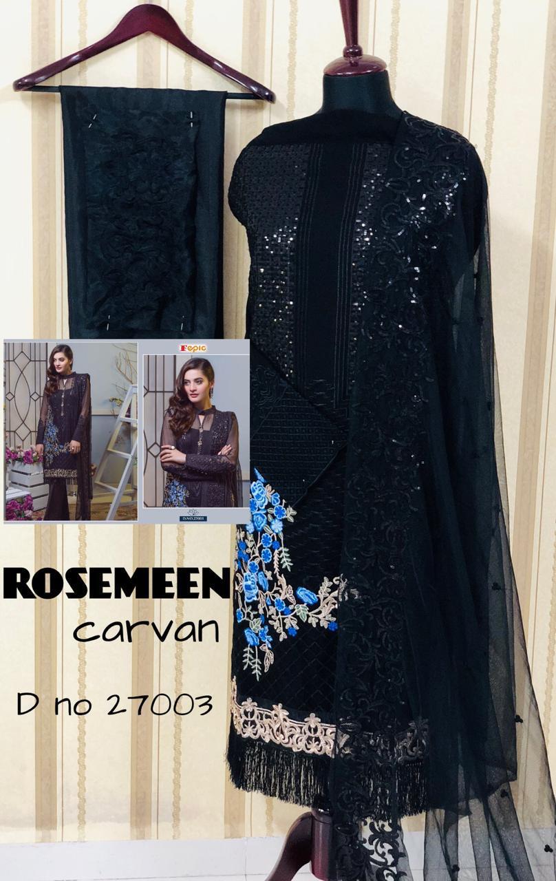 FEPIC Rosemeen carvan 27003 Salwar Kameez Georgette Singles