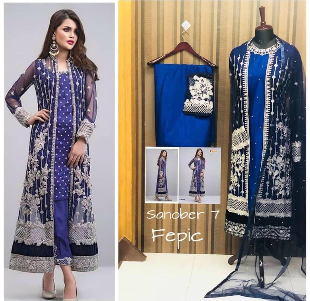 FEPIC Rosmeen sanober 045 Salwar Kameez Georgette Singles