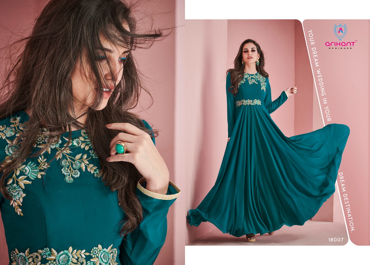 Arihant designer presenting sui dhaaga stylish designer concept gowns