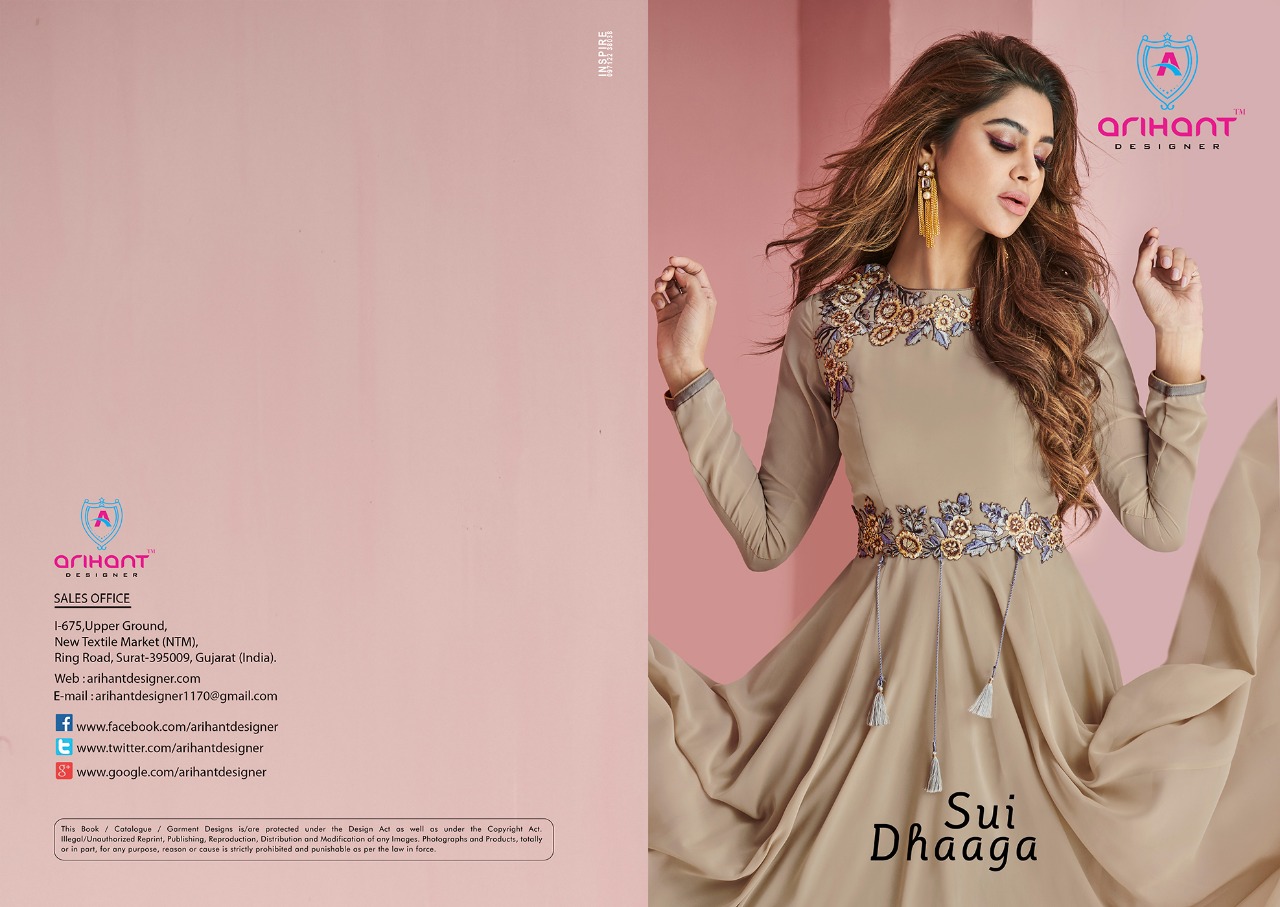 Arihant designer presenting sui dhaaga stylish designer concept gowns