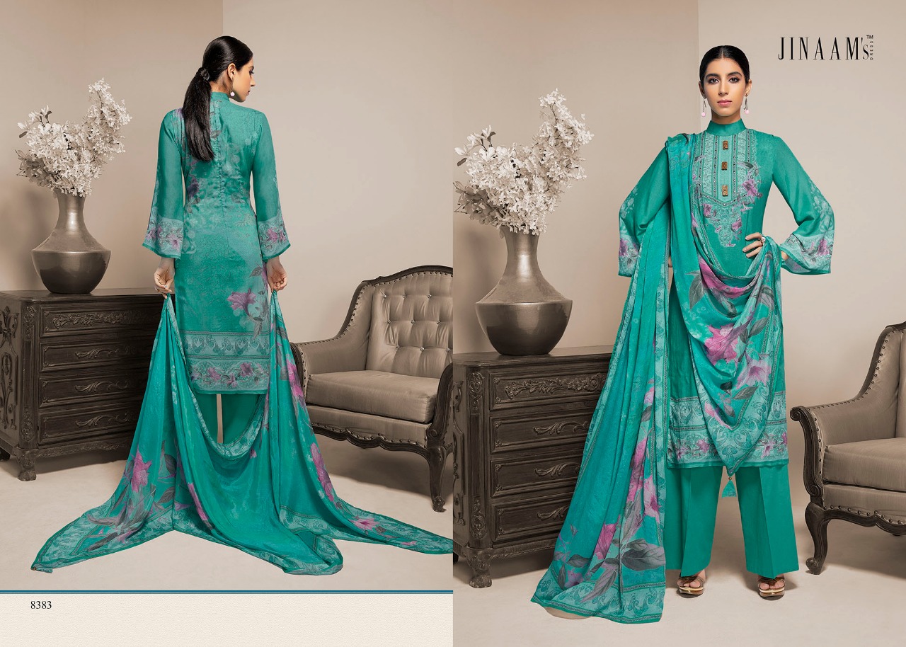 Jinaam dress P LTD Pressnting carnation beautiful lovely collection of salwar kameez