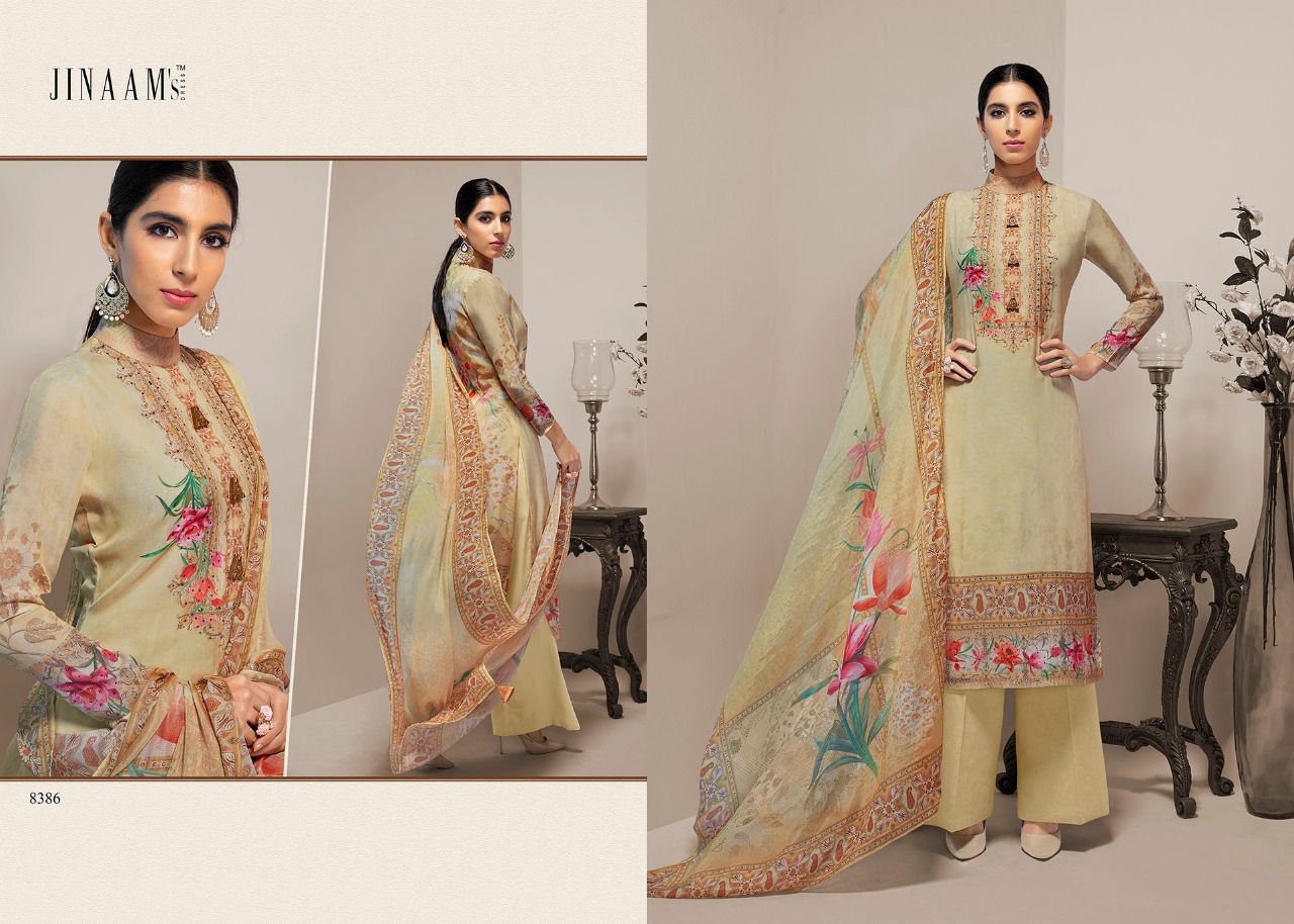 Jinaam dress P LTD Pressnting carnation beautiful lovely collection of salwar kameez