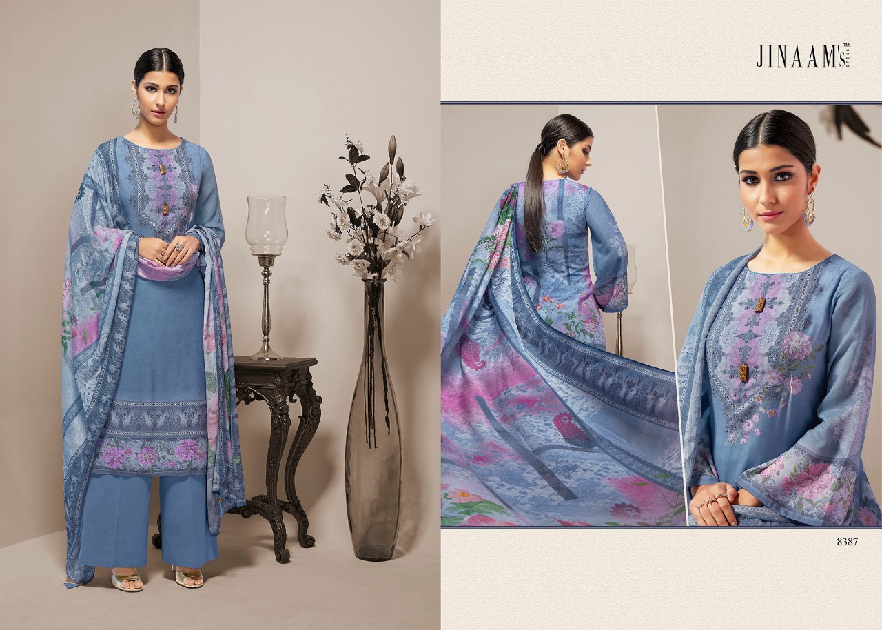 Jinaam dress P LTD Pressnting carnation beautiful lovely collection of salwar kameez