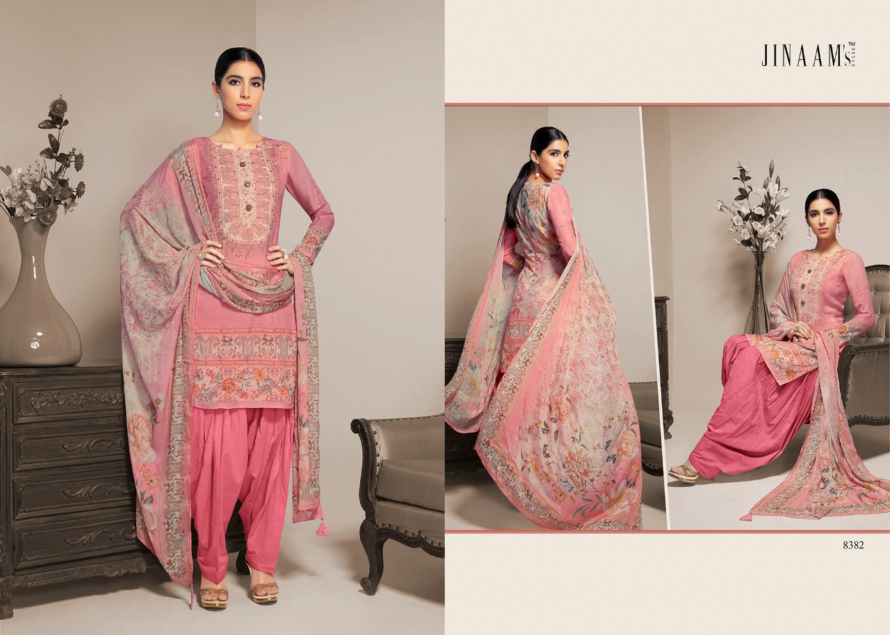 Jinaam dress P LTD Pressnting carnation beautiful lovely collection of salwar kameez