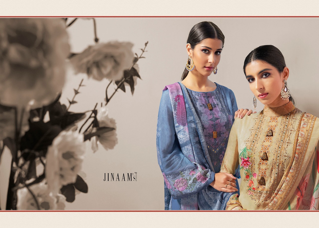 Jinaam dress P LTD Pressnting carnation beautiful lovely collection of salwar kameez