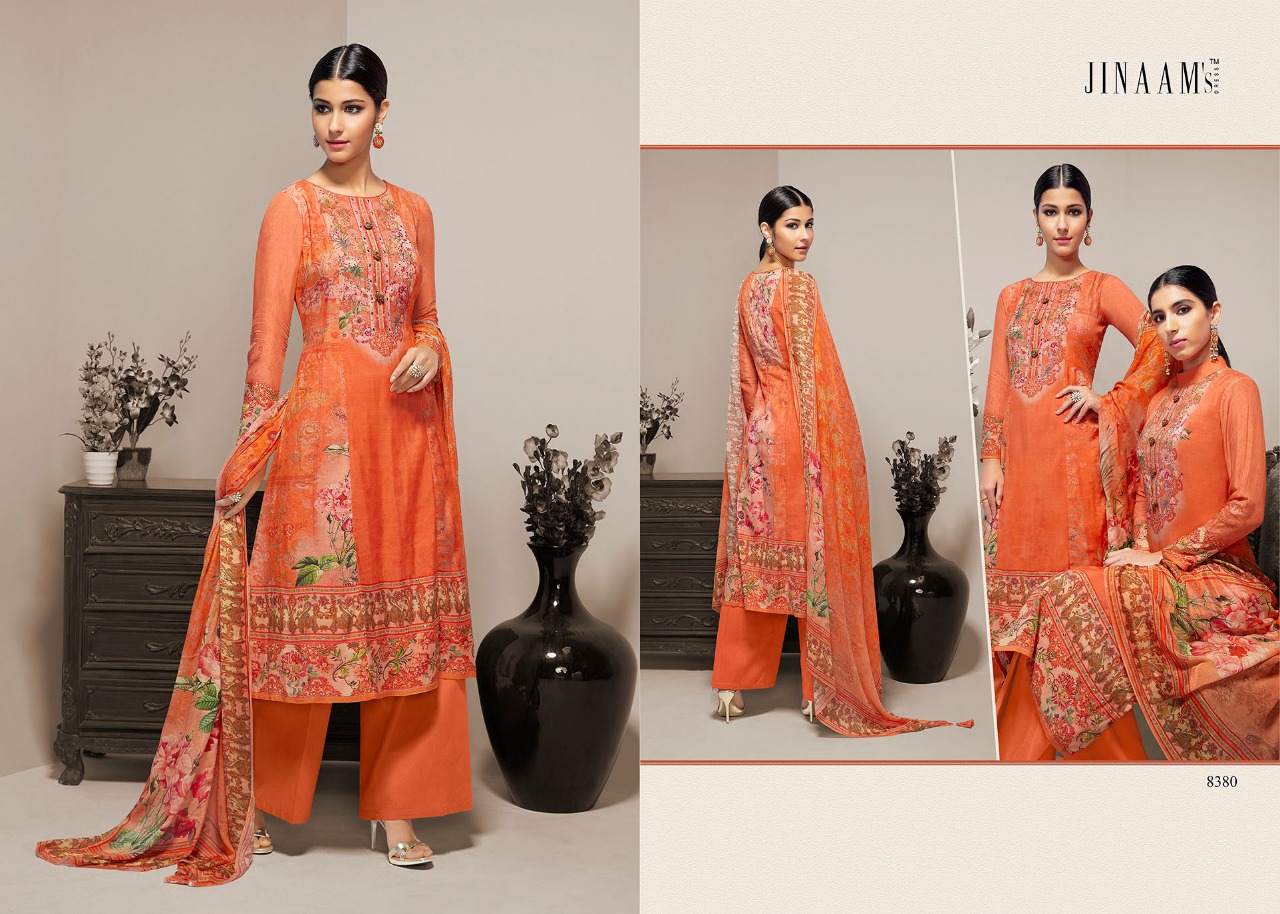 Jinaam dress P LTD Pressnting carnation beautiful lovely collection of salwar kameez