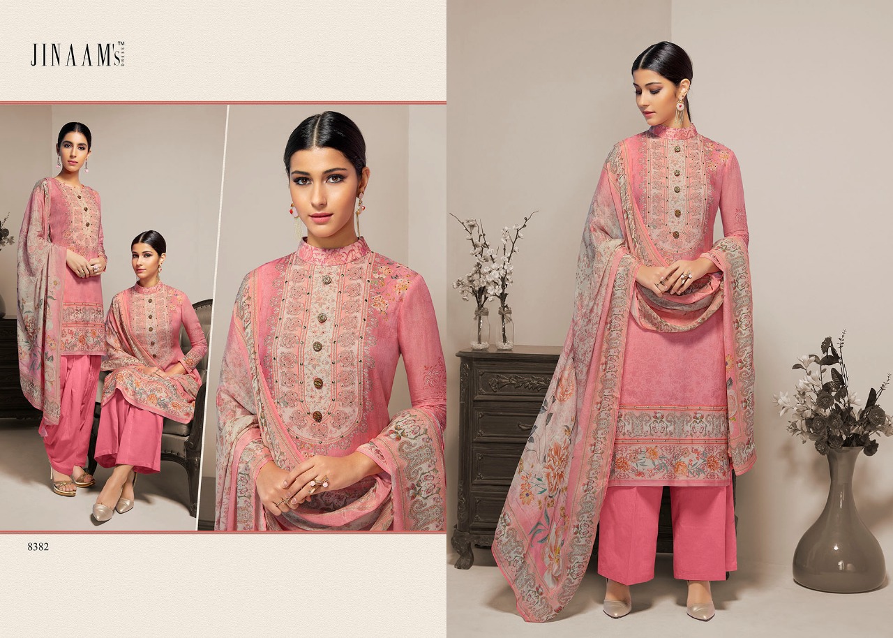 Jinaam dress P LTD Pressnting carnation beautiful lovely collection of salwar kameez