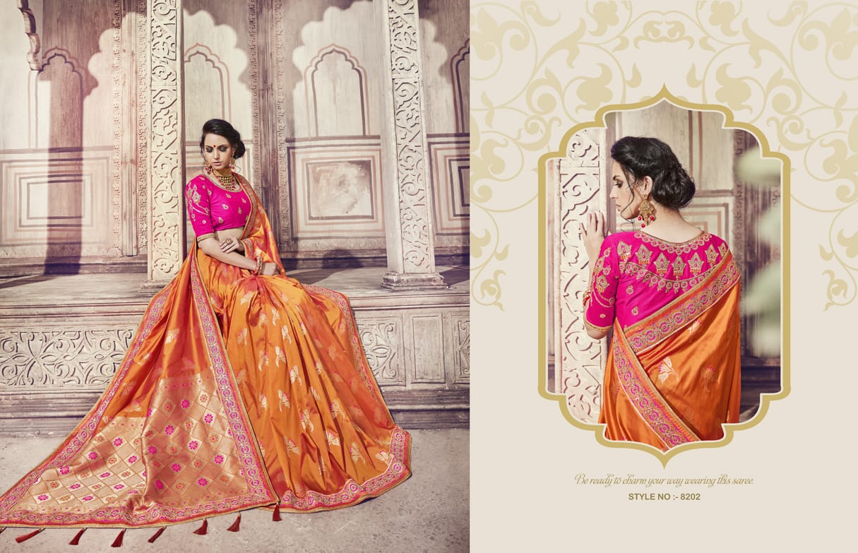 Kessi fabrics aamrpali Ethnic rich look sarees collection